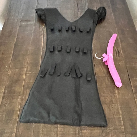 2 Sided Dress Style Hanging Organizer with Satin Hanger for Jewelry and Makeup - Picture 10 of 10